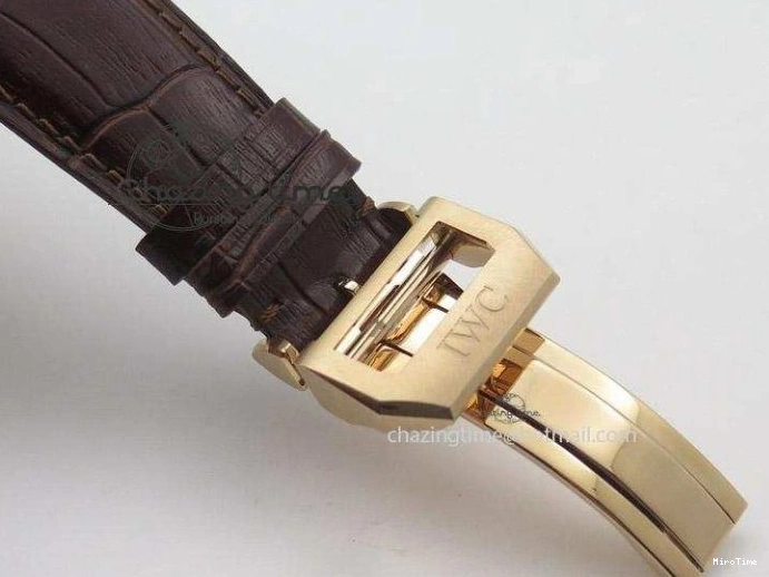 MIROTIME 0505 Portuguese Real PR IW500127 RG ZF 1:1 Best Edition Grey Red Dial On Brown Leather Strap A52010 V AllSeason 7331